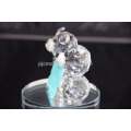 Vivid Colorful Crystal Bear Couple For Gifts & Home Decoration